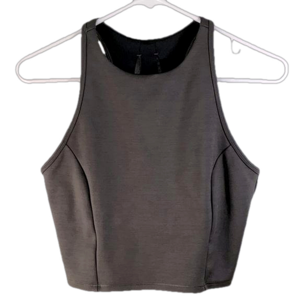 All In Motion Gray Crop Top Size Medium